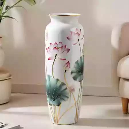 Iridescent Glass Vase