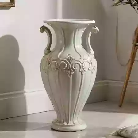 Modern interior with minimalist vase