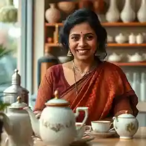 Portrait of artisan Charusheela Patil