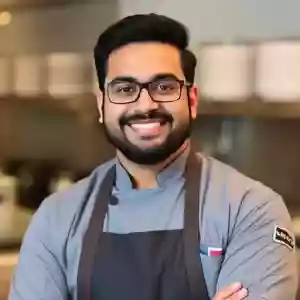 Portrait of artisan Ekanath Barot