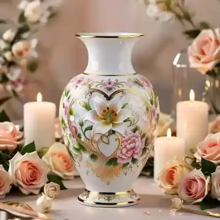 Vase for corporate gift